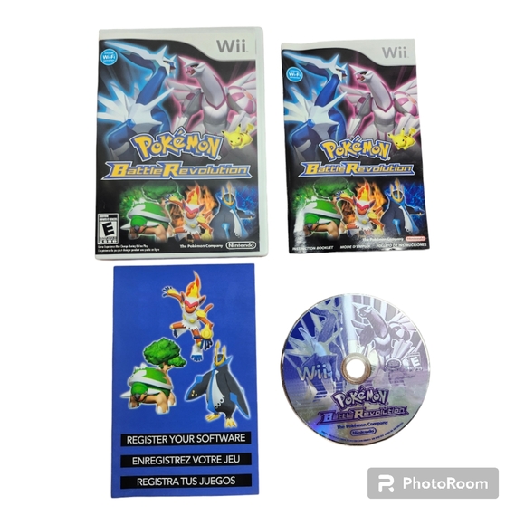 Pokemon Battle Revolution Nintendo Wii Game CIB Complete With Manual - Picture 2 of 6